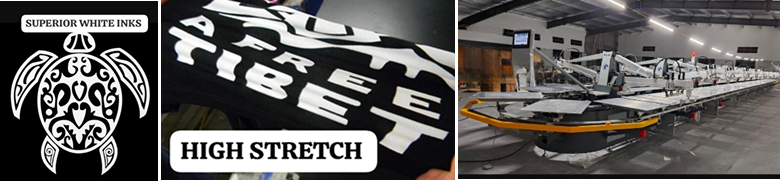 SUPERIOR GRADE WATERBASE SCREEN PRINTING INKS